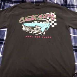 Brandy Melville oversized grey car tshirt one size